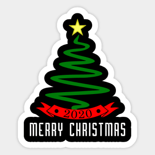 03 - 2020 Merry Christmas Sticker